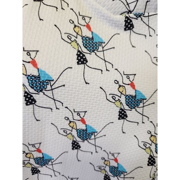 Sport Haley Sleeveless Ladies Stick Figure Activewear Golf Gym Top Large NWOT - Picture 3 of 7